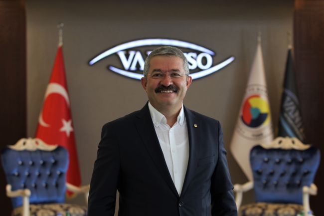Van TSO Başkanı Necdet Takva'nın basın açıklaması