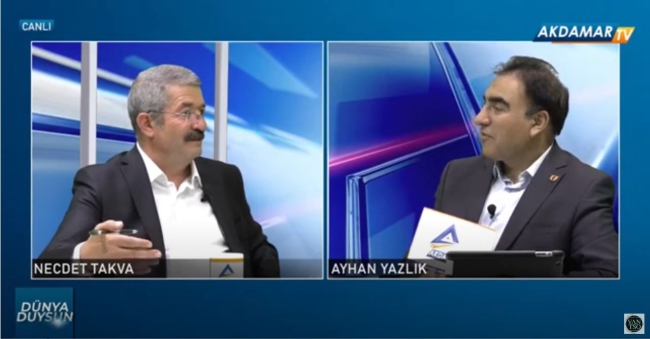 Van TSO Başkanı Necdet Takva Akdamar TV'nin canlı yayın konuğu oldu