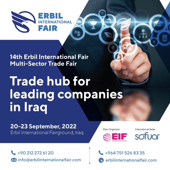 14. Erbil International Multisector Trade Fair 2022