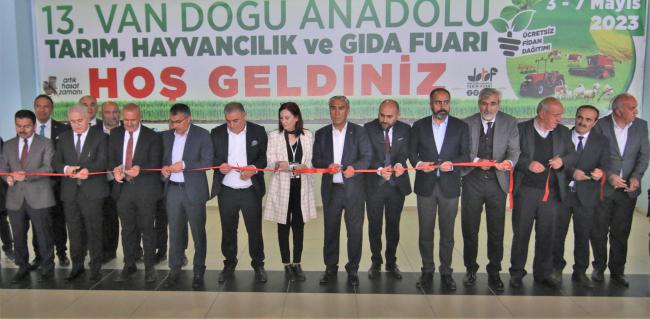 Fuar Açılışı  '13. Van Doğu Anadolu Tarım, Hayvancılık ve Gıda Fuarı'