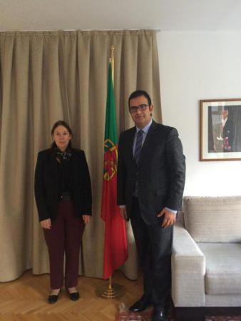 Van TSO Ankara Ofisinden Portekiz Büyükelçiliği'ne ziyaret