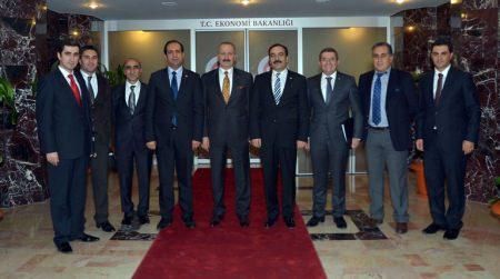 Van TSO Yönetimi Ankara’da Bakanlarla görüştü