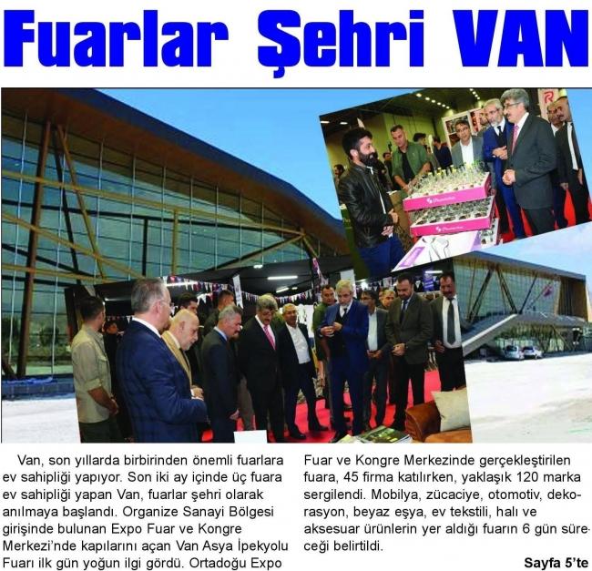 FUARLAR ŞEHRİ VAN
