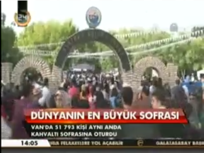 DÜNYANIN EN BÜYÜK SOFRASI