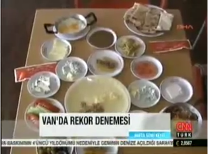 VAN'DA REKOR DENEMESİ