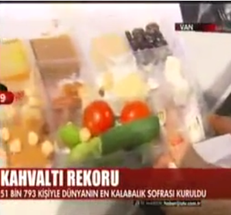 KAHVALTI REKORU