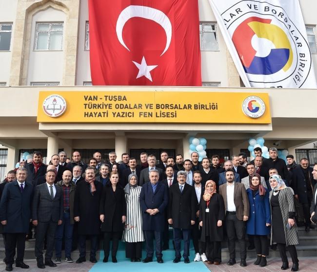 'TOBB'DAN EĞİTİME BÜYÜK DESTEK