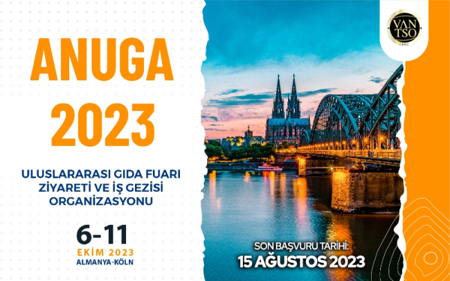 ANUGA KÖLN 2023 ULUSLARASI GIDA FUARI