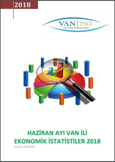 HAZİRAN AYI VAN İLİ EKONOMİK İSTATİSTİKLER 2018