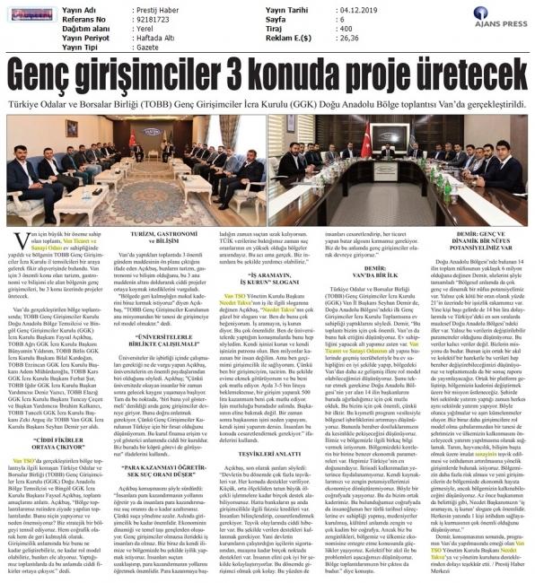 GENÇ GİRİŞİMCİLER 3 KONUDA PROJE ÜRETECEK