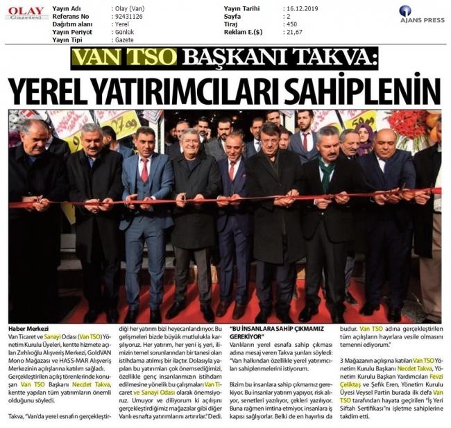 'YEREL YATIRIMCILARI SAHİPLENİN'
