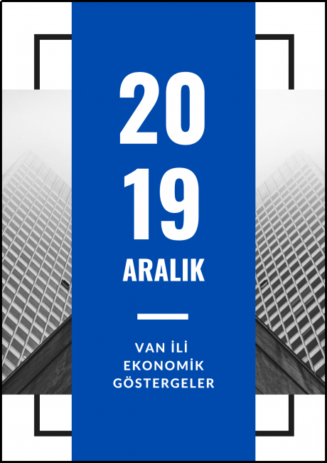 ARALIK AYI VAN İLİ EKONOMİK İSTATİSTİKLER 2019