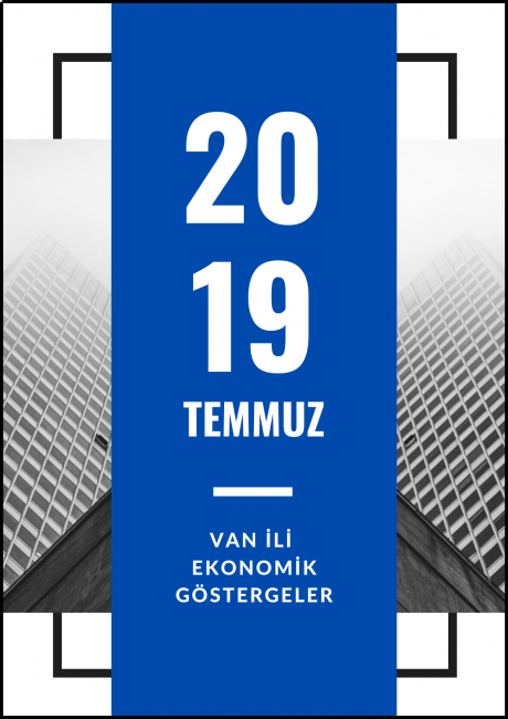 TEMMUZ AYI VAN İLİ EKONOMİK İSTATİSTİKLER 2019