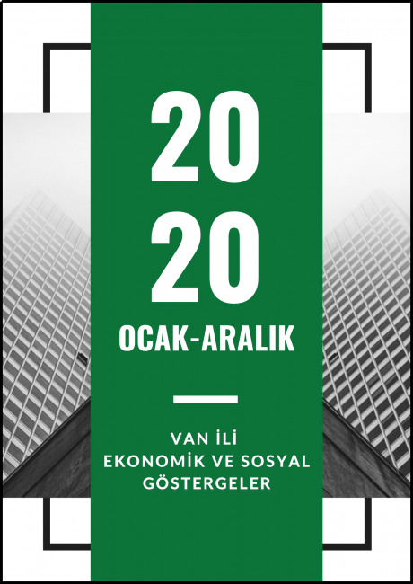 VAN İLİ EKONOMİK VE SOSYAL İSTATİSTİKLER 2020