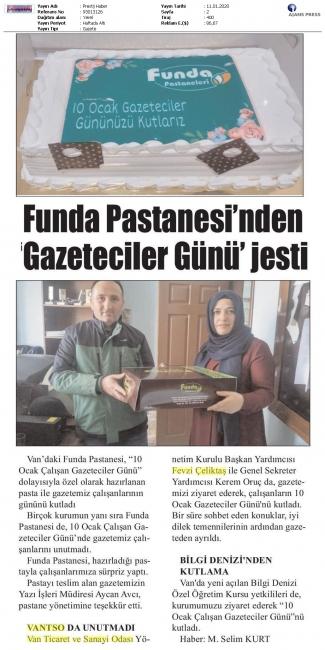 10 OCAK ÇALIŞAN GAZETECİLER GÜNÜ