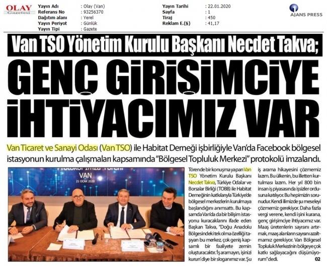 'GENÇ GİRİŞİMCİYİ İHTİYACIMIZ VAR'