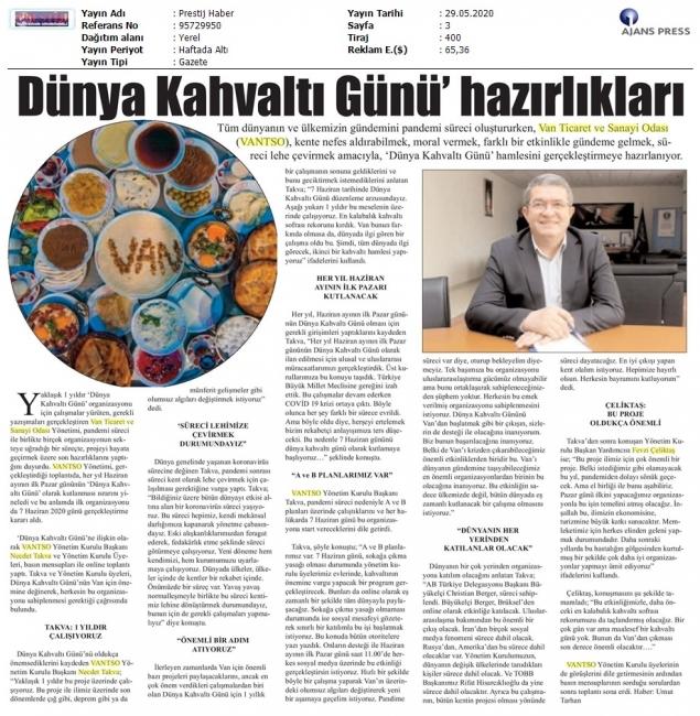 DÜNYA KAHVALTI GÜNÜ HAZIRLIKLARI