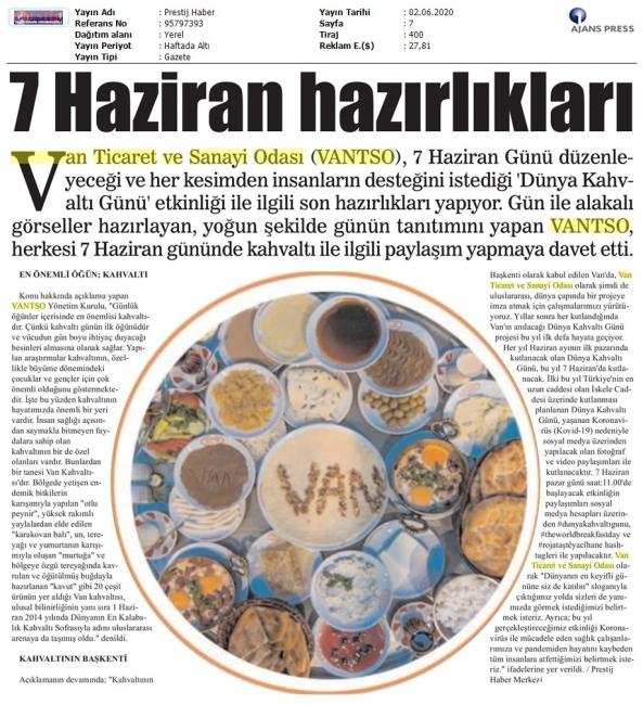 7 HAZİRAN HAZIRLIKLARI