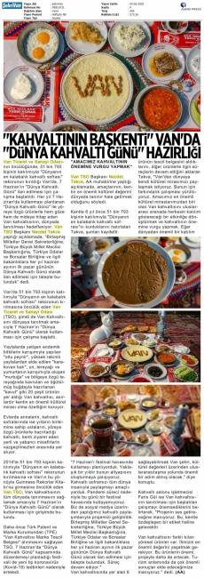 KAHVALTININ BAŞKENTİ' VAN'DA DÜNYA KAHVALTIGÜNÜ' HAZIRLIĞI