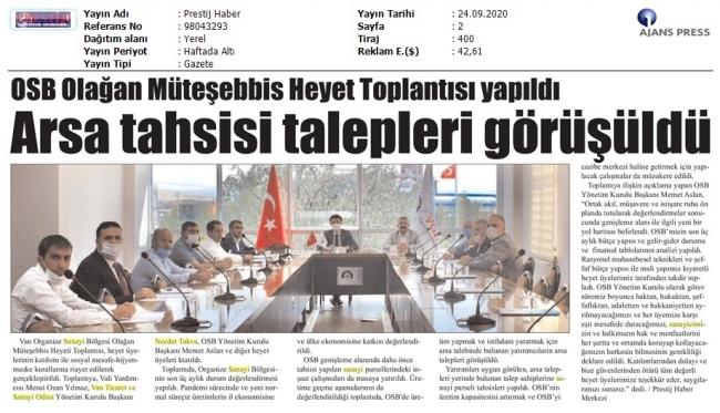 ARSA TAHSİSİ TALEPLERİ GÖRÜŞÜLDÜ