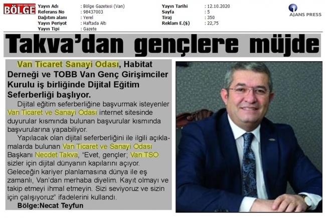 TAKVA'DAN GENÇLERE MÜJDE