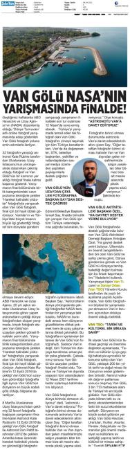 VAN GÖLÜ EN İYİ OLMA YOLUNDA!