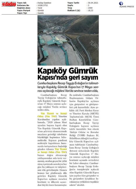 KAPIKÖY GÜMRÜK