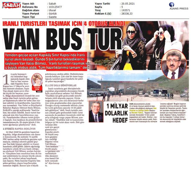VAN BUS TUR