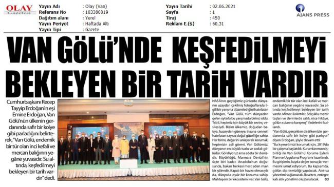 VAN GÖLÜ'NDE KEŞFEDİLMEYİ BEKLEYEN BİR TARİH VARDIR