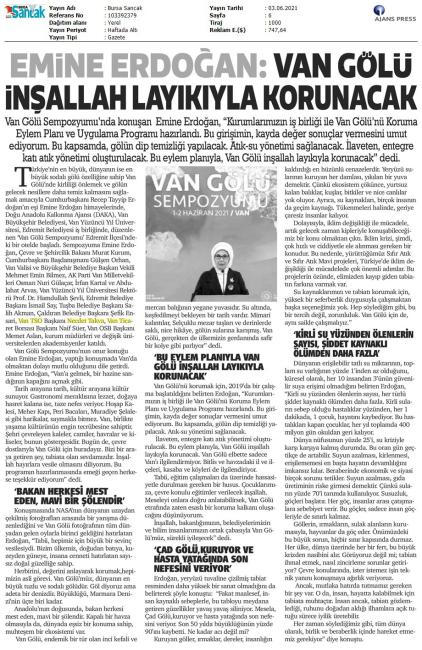 EMİNE ERDOĞAN VAN GÖLÜ İNŞALLAH LAYIKIYLA KORUNACAK TÜRKİYE
