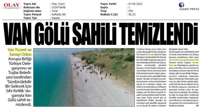 VAN TİCARET VE SANAYİ ODASI AVRUPA BİRLİĞİ TÜRKİYE DELEGASYONU
