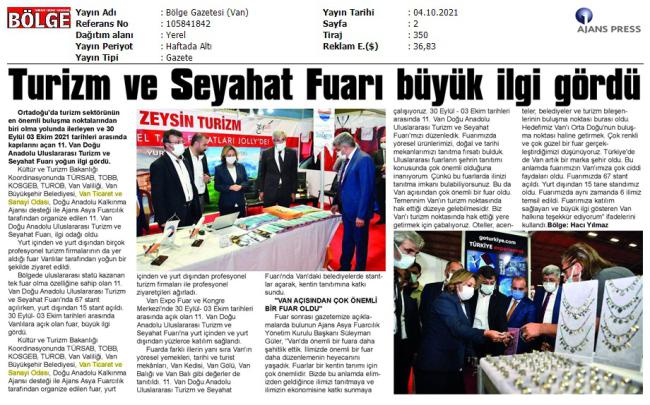 TURİZM VE SEYAHAT FUARI BÜYÜK İLGİ GÖRDÜ