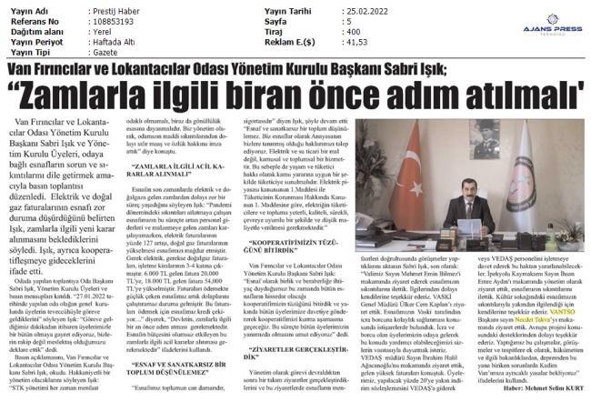 ZAMLARLA İLGİLİ BİR AN ÖNCE ADIM ATILMALI