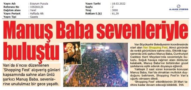 MANUŞ BABA SEVENLERİYLE BULUŞTU