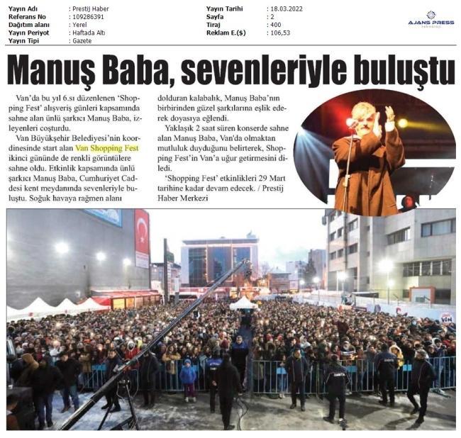 MANUŞ BABA SEVENLERİYLE BULUŞTU