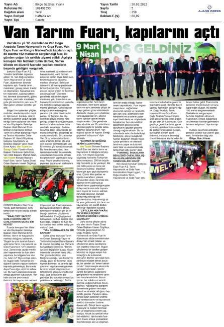 TARIM FUARI KAPILARINI AÇTI