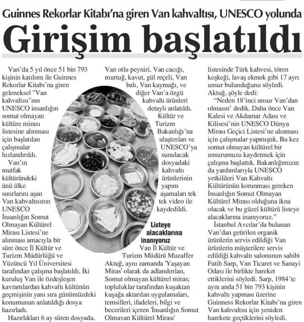 GİRİŞİM BAŞLATILDI
