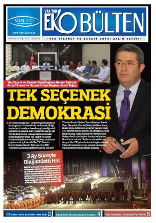 EKO BÜLTEN GAZETESİ TEMMUZ -2016