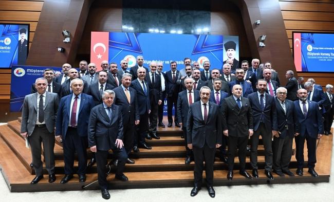 Başkan Takva Müşterek Konsey Toplantısı'nda talepleri dile getirdi.