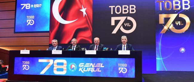 VAN'IN GURUR GÜNÜ TOBB 78. Genel Kurulu'na Necdet Takva başkanlık etti