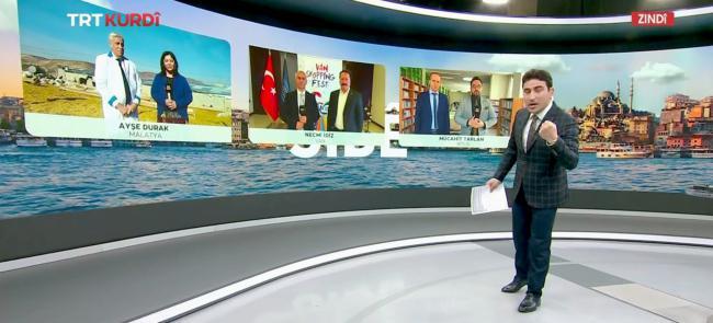 BAŞKAN VEKİLİ ÇELİKTAŞ TRT KURDİ'NİN CANLI YAYIN KONUĞU OLDU