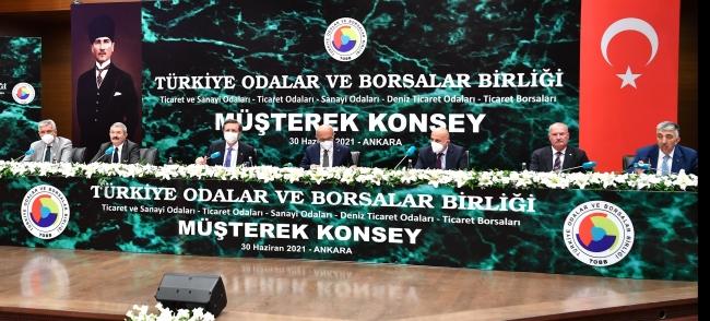 Başkanımız Necdet Takva Müşterek Konsey Toplantısı'na Başkanlık Etti