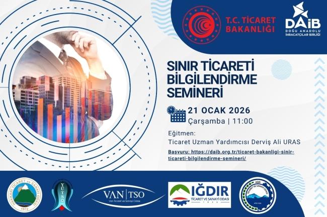 Sınır Ticareti Online Bilgilendirme Semineri