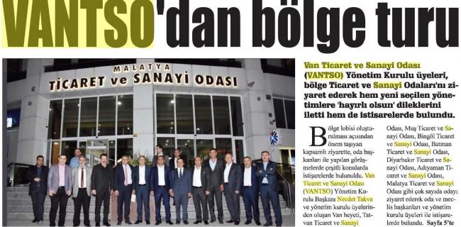 VAN TSO ' DAN BÖLGE TURU