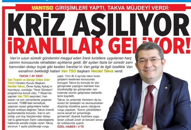 KRİZ AŞILIYOR İRANLILAR GELİYOR