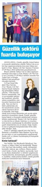 GÜZELLİK SEKTÖRÜ FUARDA BULUŞUYOR
