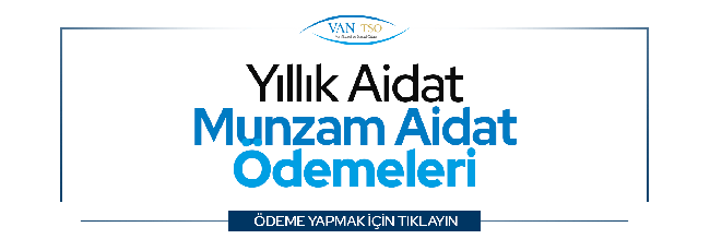 Yıllık Aidat Munzam Aidat Ödemeleri