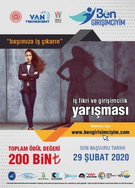 İŞ FİKRİ VE GİRİŞİMCİLİK YARIŞMASI/ SON BAŞVURU 29 ŞUBAT 2020