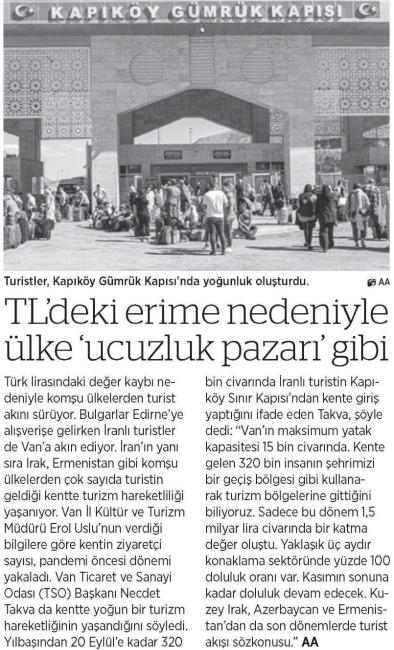 TL' DEKİ ERİME NEDENİYLE ÜLKE UCUZLUK PAZARI GİBİ