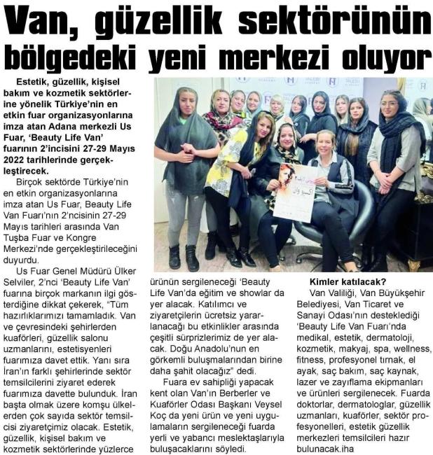 VAN GÜZELLİK SEKTÖRÜNÜN BÖLGEDEKİ YENİ MERKEZİ OLUYOR